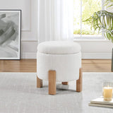 Office Star Annie Storage Ottoman [ANE] Office Star Ivory Sherpa Ottoman ANE-S111