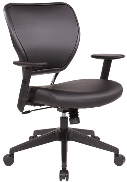 Office Star Antimicrobial Dillon Seat and Back Task Chair [5500D] Office Star Dillon Black -R107 Mesh Chair 5500D-R107
