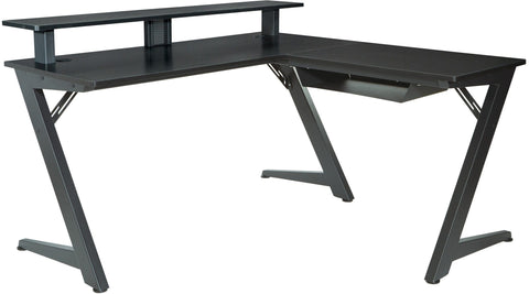 Office Star Avatar Battlestation Gaming Desk [AVA25] Office Star Black AVA25-BLK