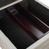 Office Star Ave Six Detour Strap Ottoman Faux Leather [DTR3030S] Office Star Ottoman