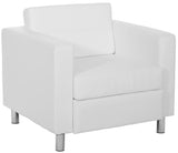 Office Star Ave Six Pacific Faux Leather Armchair [PAC51] Office Star Snow Club Chair PAC51-R101