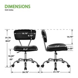 Office Star Ave Six Vista Task Office Chair In Vinyl [ST181] Office Star Task Chair