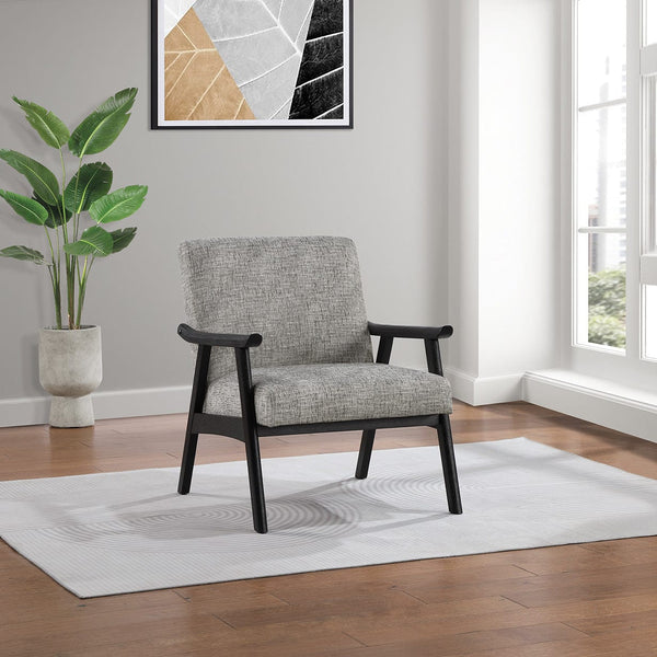 Office Star Ave Six Weldon Black Frame Visitors Chair [WDN51BK] Office Star Accent Chair