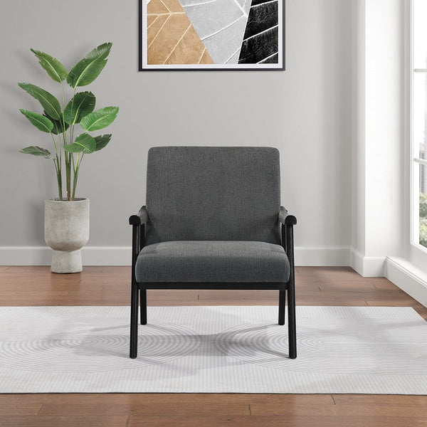 Office Star Ave Six Weldon Black Frame Visitors Chair [WDN51BK] Office Star Accent Chair