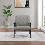 Office Star Ave Six Weldon Black Frame Visitors Chair [WDN51BK] Office Star Accent Chair