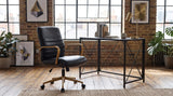 Office Star FL22991G Baldwin Mid-Back Faux Leather Chair, shown in a furnished room