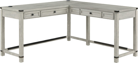 Office Star Baton Rouge L-Shaped Lift Desk [BTLL2937] Office Star Champagne Oak BTLL2937-CO