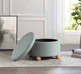 Office Star Baynes Storage Ottoman [BNS] Office Star Mist Ottoman BNS-S117