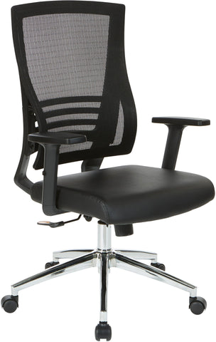 Office Star Black Frame Chair [EM60930C] Office Star EM60930C-EC3
