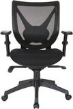 Office Star Black Screen Back Chair [EM98880] Office Star EM98880-F3