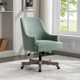 Office Star Bradwell Rustic Wood Base Office Chair [BWL] Office Star Home Office Chair