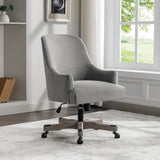 Office Star Bradwell Rustic Wood Base Office Chair [BWL] Office Star Home Office Chair