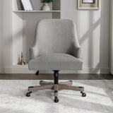 Office Star Bradwell Rustic Wood Base Office Chair [BWL] Office Star Fog Home Office Chair BWL-E17