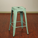 Office Star Bristow 30" High Metal Stool, 4-Pack [BRW3030A4] Office Star Bar Stool