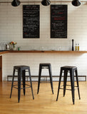 Office Star Bristow 30" High Metal Stool, 4-Pack [BRW3030A4] Office Star Bar Stool