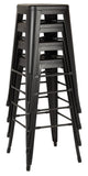 Office Star Bristow 30" High Metal Stool, 4-Pack [BRW3030A4] Office Star Bar Stool