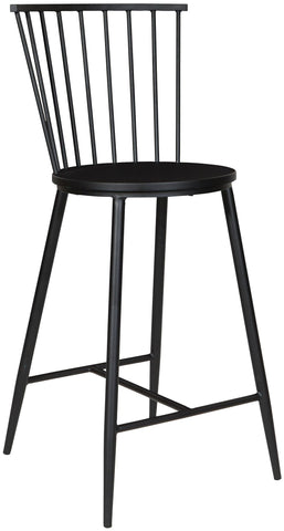 Office Star Bryce Counter Stool [BRY6526] Office Star Black Bar Stool BRY6526-3