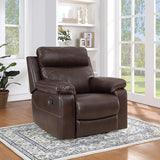 Office Star Bryson Recliner [BYS] Office Star Espresso Accent Chair BYS-BPU1