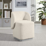 Office Star Cady Vanity Chair [CDY] Office Star Textured Cream-C1 Accent Chair CDY-C1