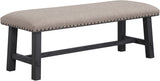 Office Star Callen Bench [CLN] Office Star Grey - Antique Grey CLNAG-C73