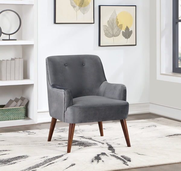 Office Star Chatou Chair [CHA51] Office Star Charcoal Accent Chair CHA51-V37