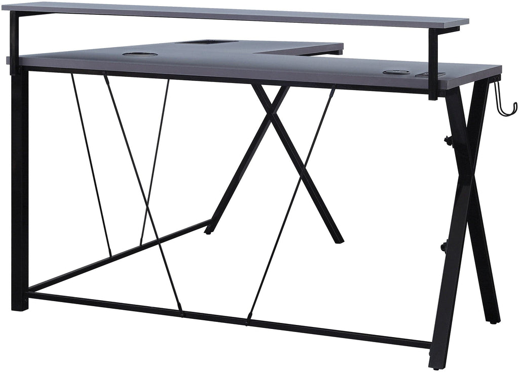 Office Star Checkpoint L Shape Gaming Desk [CKP5454GLD] – Office Chairs ...