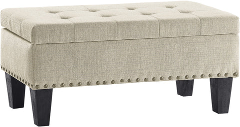 Office Star Clement Storage Bench [SB568] Office Star Linen SB568-BY6