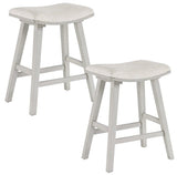 Office Star Coley 24" Saddle Stool, 2-Pack [CLY24] Office Star Dining Chair