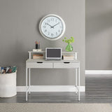 Office Star Contempo 40" Desk with 2 Drawers and Shelf Hutch [CNT44] Office Star Computer Desk