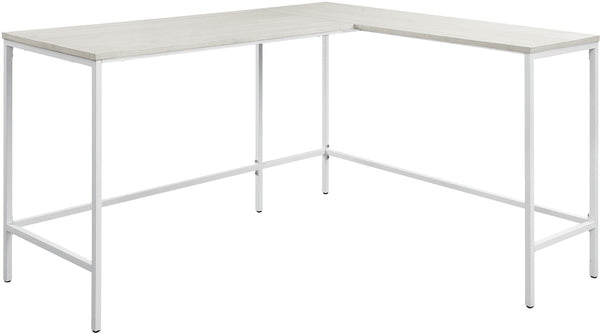 Office Star Contempo L-shaped Desk [CNT41] Office Star White Oak CNT41-WK