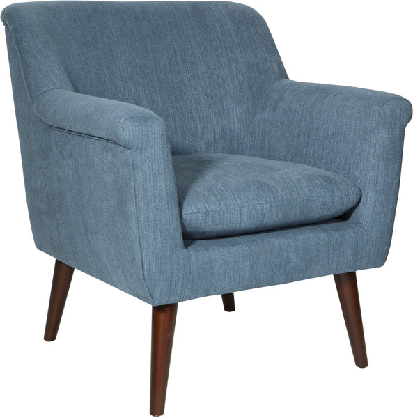 Office Star Dane Accent Chair [BP-DANAC] Office Star Blue Steel BP-DANAC-F45