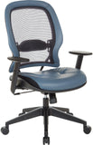 Office Star Dark Air Grid® Back Managers Chair [5790D] Office Star Dillon Blue 5790D-R105