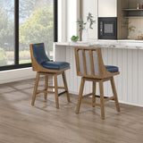 Office Star Darnel Faux Leather Counter Stool, 2-Pack [DNL2MK] Office Star Bar Stool