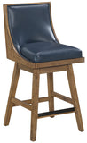 Office Star Darnel Faux Leather Counter Stool, 2-Pack [DNL2MK] Office Star Bar Stool