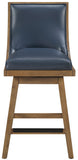 Office Star Darnel Faux Leather Counter Stool, 2-Pack [DNL2MK] Office Star Bar Stool