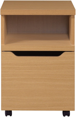 Office Star Denmark Rolling File [DEN2416RF] Office Star Natural DEN2416RF-NT