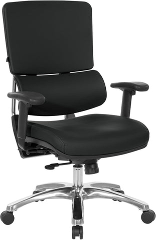 Office Star Dillon Seat and Back Managers Chair [99662CDB] Office Star Black 99662CDB-R107