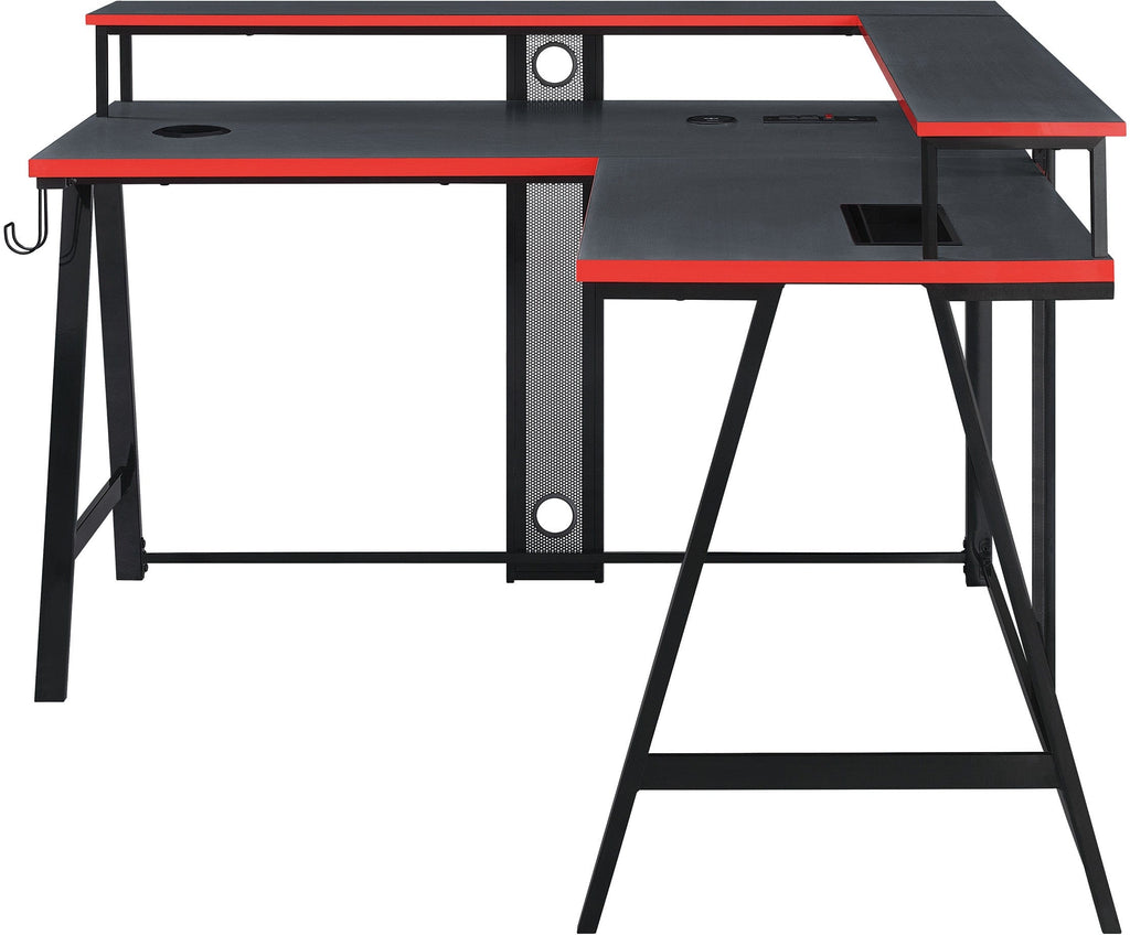 Office Star Disruptor L-Shape Gaming Desk [DSR5454GLD] – Office Chairs ...