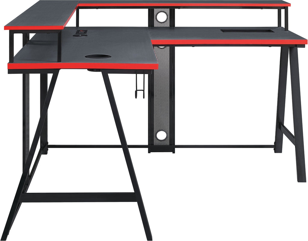 Office Star Disruptor L-Shape Gaming Desk [DSR5454GLD] – Office Chairs ...