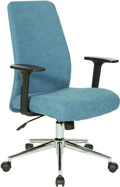 Office Star Evanston Office Chair [EVA26] Office Star Sky EVA26-E18