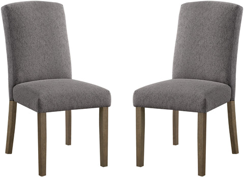 Office Star Everly Dining Chair 2pk [EVY2] Office Star Charcoal EVY2-T51