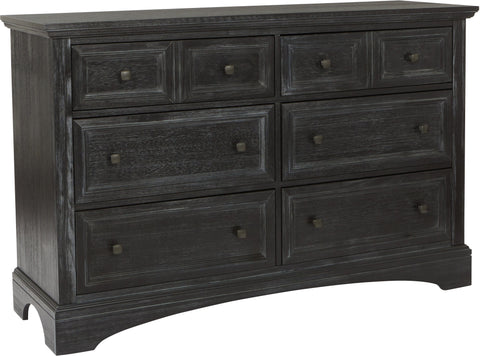 Office Star Farmhouse Basics 6 Drawer Dresser [BP-4200-020B] Office Star BP-4200-020B
