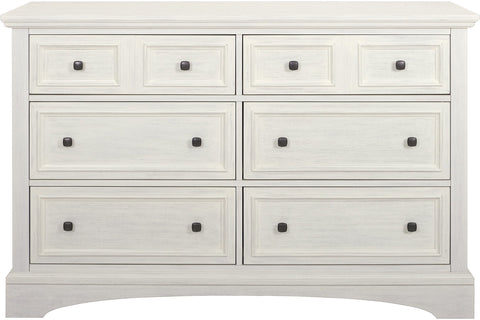 Office Star Farmhouse Basics 6 Drawer Dresser [BP-4215-020W] Office Star BP-4215-020W