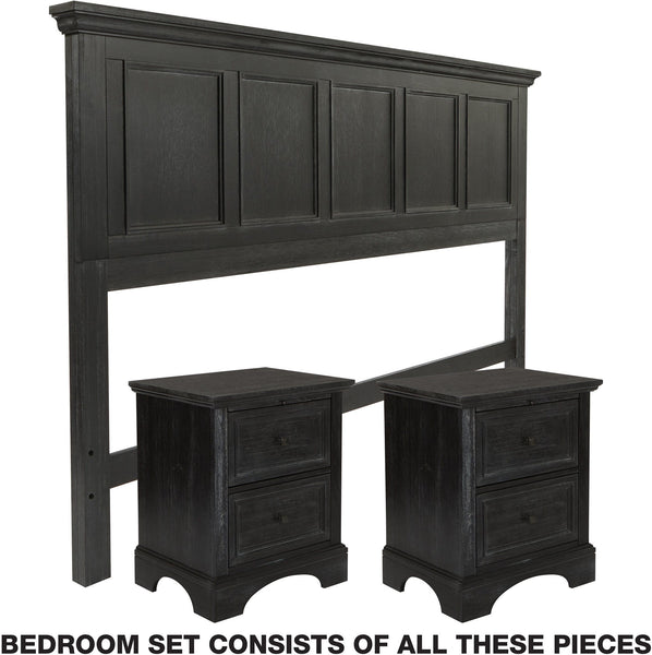 Office Star Farmhouse Basics Bedroom Set 3 pc [BP-4200-312B] Office Star BP-4200-312B