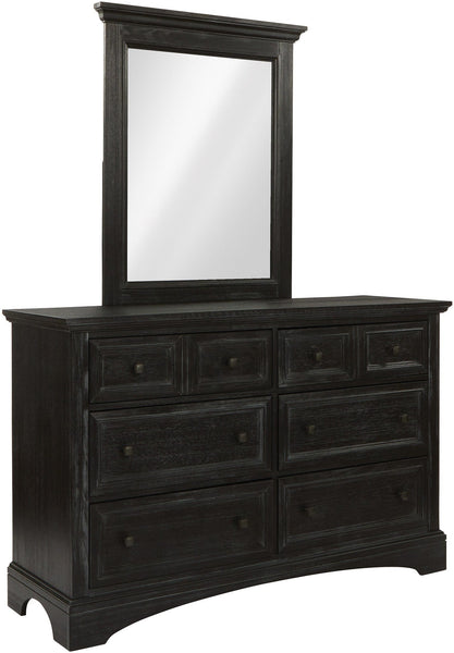Office Star Farmhouse Basics Dresser/Mirror Set [BP-4200-0203B] Office Star BP-4200-0203B