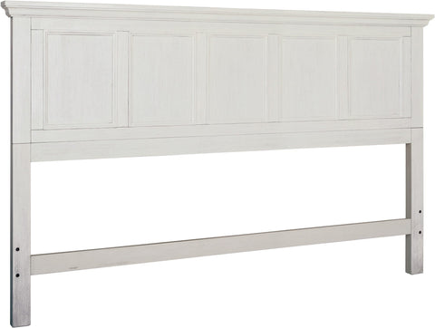 Office Star Farmhouse Basics King Bed Headboard [BP-4215-301W] Office Star BP-4215-301W