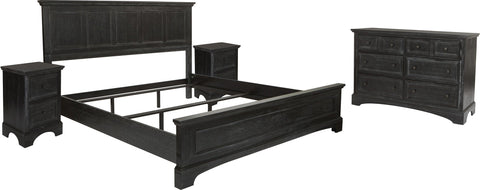 Office Star Farmhouse Basics King Bedroom Set [BP-4200-314B] Office Star BP-4200-314B