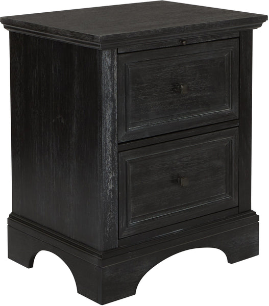Office Star Farmhouse Basics Nightstand [BP-4200-11B] Office Star BP-4200-11B