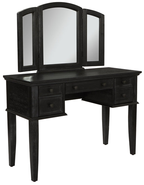 Office Star Farmhouse Basics Vanity and Mirror [BP-4200-05B] Office Star BP-4200-05B