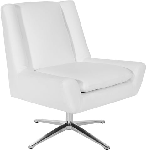 Office Star Faux Leather Guest Chair [FLH5969AL] Office Star White FLH5969AL-U11